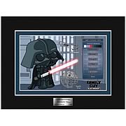 EE Exclusive Star Wars Family Guy Darth Stewie Character Key